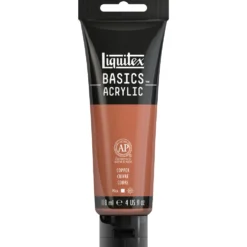 Farba akrylowa Basics Acrylic - Liquitex - 053, Copper, 118 ml