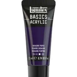 Farba akrylowa Basics Acrylic - Liquitex - 186, Dioxazine Purple, 22 ml