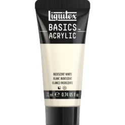 Farba akrylowa Basics Acrylic - Liquitex - 238, Iridescent White, 22 ml