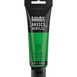 Farba akrylowa Basics Acrylic - Liquitex - 312, Light Green Permanent, 118 ml