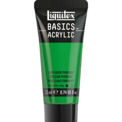 Farba akrylowa Basics Acrylic - Liquitex - 312, Light Green Permanent, 22 ml