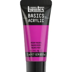 Farba akrylowa Basics Acrylic - Liquitex - 500, Medium Magenta, 22 ml