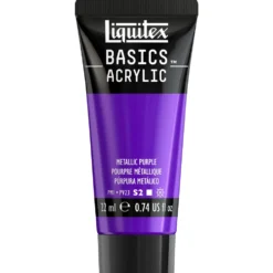 Farba akrylowa Basics Acrylic - Liquitex - 340, Metallic Purple, 22 ml