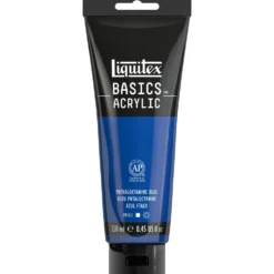 Farba akrylowa Basics Acrylic - Liquitex - Phthalocyanine Blue, 250 ml