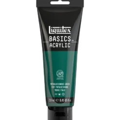 Farba akrylowa Basics Acrylic - Liquitex - Phthalocyanine Green, 250 ml