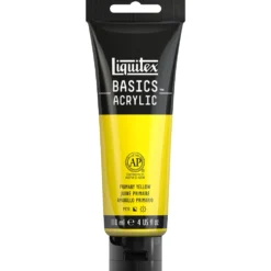 Farba akrylowa Basics Acrylic - Liquitex - 410, Primary Yellow, 118 ml
