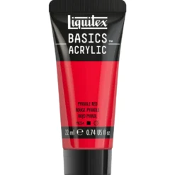 Farba akrylowa Basics Acrylic - Liquitex - 321, Pyrrole Red, 22 ml