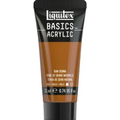 Farba akrylowa Basics Acrylic - Liquitex - 330, Raw Sienna, 22 ml