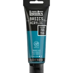 Farba akrylowa Basics Acrylic - Liquitex - 046, Turquoise Blue, 118 ml