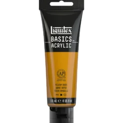 Farba akrylowa Basics Acrylic - Liquitex - 416, Yellow Oxide, 118 ml