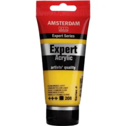 Farba akrylowa Expert - Amsterdam - 208, Cadmium Yellow Light, 75 ml