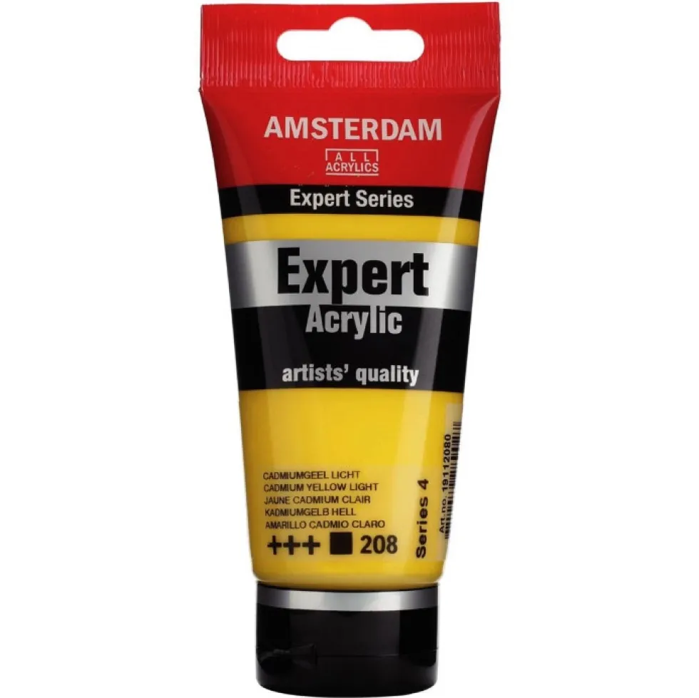 Farba akrylowa Expert - Amsterdam - 208, Cadmium Yellow Light, 75 ml