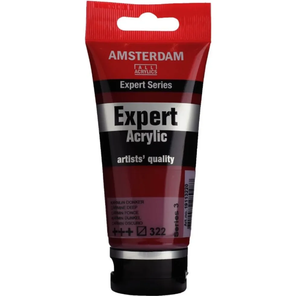 Farba akrylowa Expert - Amsterdam - 322, Carmine Deep, 75 ml