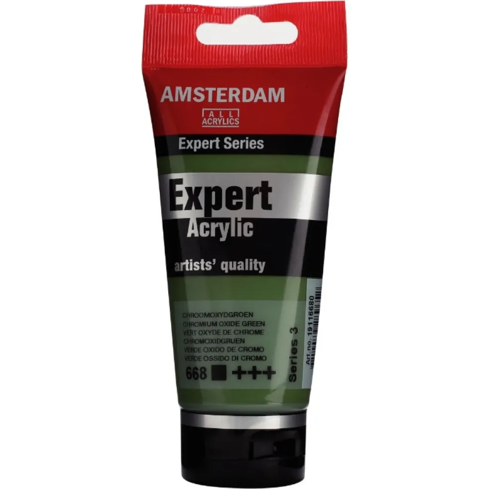 Farba akrylowa Expert - Amsterdam - 668, Chromium Oxide Green, 75 ml