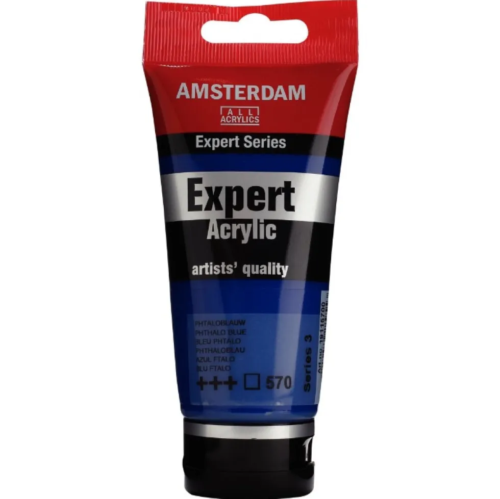 Farba akrylowa Expert - Amsterdam - 570, Phthalo Blue, 75 ml