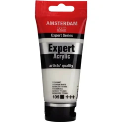 Farba akrylowa Expert - Amsterdam - 105, Titanium White, 75 ml