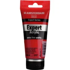 Farba akrylowa Expert - Amsterdam - 317, Transparent Red Medium, 75 ml