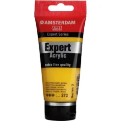 Farba akrylowa Expert - Amsterdam - 272, Transparent Yellow Medium, 75 ml