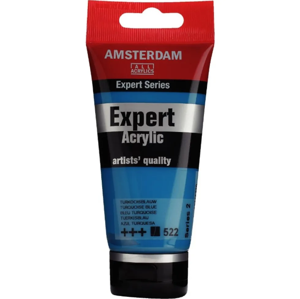 Farba akrylowa Expert - Amsterdam - 522, Turquoise Blue, 75 ml
