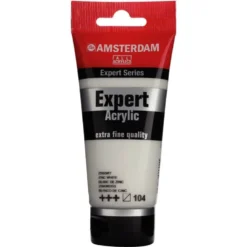 Farba akrylowa Expert - Amsterdam - 104, Zinc White, 75 ml