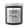 Farba akrylowa Flashe - Lefranc & Bourgeois - Black, 125 ml