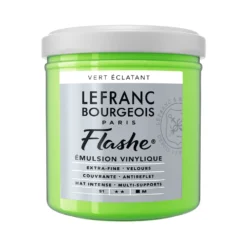 Farba akrylowa Flashe - Lefranc & Bourgeois - Bright Green, 125 ml
