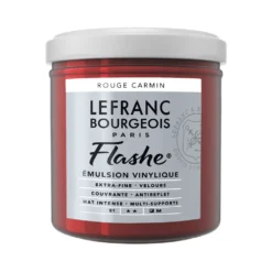 Farba akrylowa Flashe - Lefranc & Bourgeois - Carmine Red, 125 ml