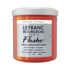 Farba akrylowa Flashe - Lefranc & Bourgeois - Japanese Orange, 125 ml