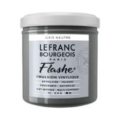 Farba akrylowa Flashe - Lefranc & Bourgeois - Neutral Grey, 125 ml
