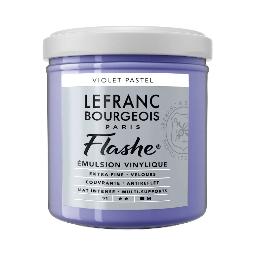Farba akrylowa Flashe - Lefranc & Bourgeois - Pastel Violet, 125 ml