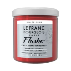 Farba akrylowa Flashe - Lefranc & Bourgeois - Ruby Red, 125 ml