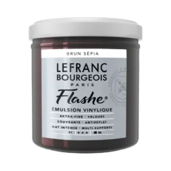 Farba akrylowa Flashe - Lefranc & Bourgeois - Sepia Brown, 125 ml