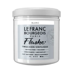 Farba akrylowa Flashe - Lefranc & Bourgeois - White, 125 ml