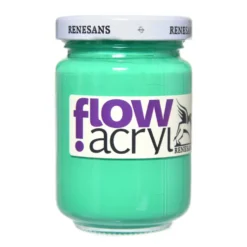 Farba akrylowa Flow Acryl - Renesans - 19, brilliant green, 125 ml