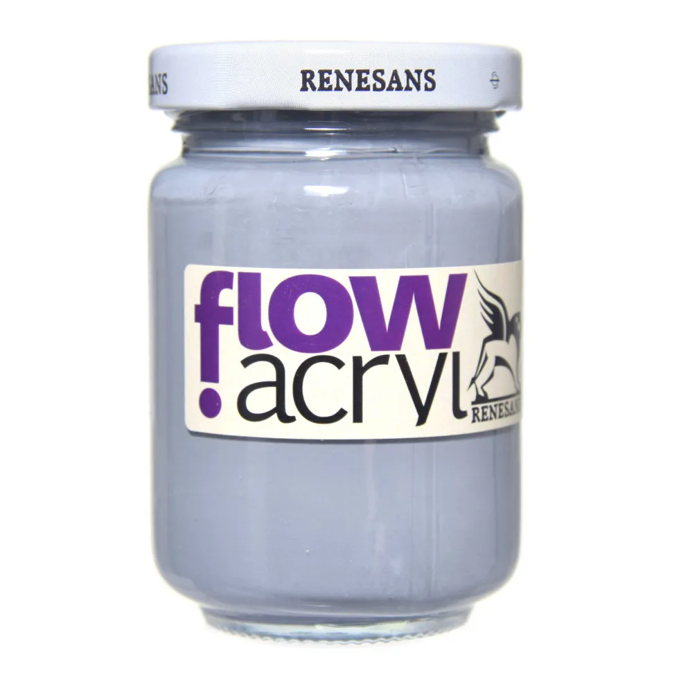 Farba akrylowa Flow Acryl - Renesans - 14, grey, 125 ml