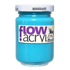 Farba akrylowa Flow Acryl - Renesans - 28, turquoise, 125 ml