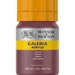 Farba akrylowa Galeria - Winsor & Newton - 075, Burgundy, 250 ml