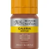 Farba akrylowa Galeria - Winsor & Newton - 074, Burnt Sienna, 250 ml