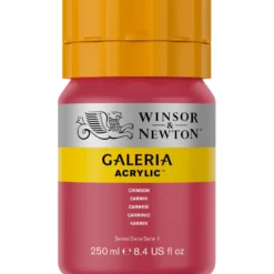 Farba akrylowa Galeria - Winsor & Newton - 203, Crimson, 250 ml