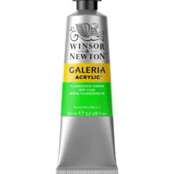Farba akrylowa Galeria - Winsor & Newton - Fluo Green 60 ml