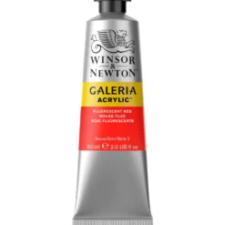 Farba akrylowa Galeria - Winsor & Newton - Fluo Red 60 ml