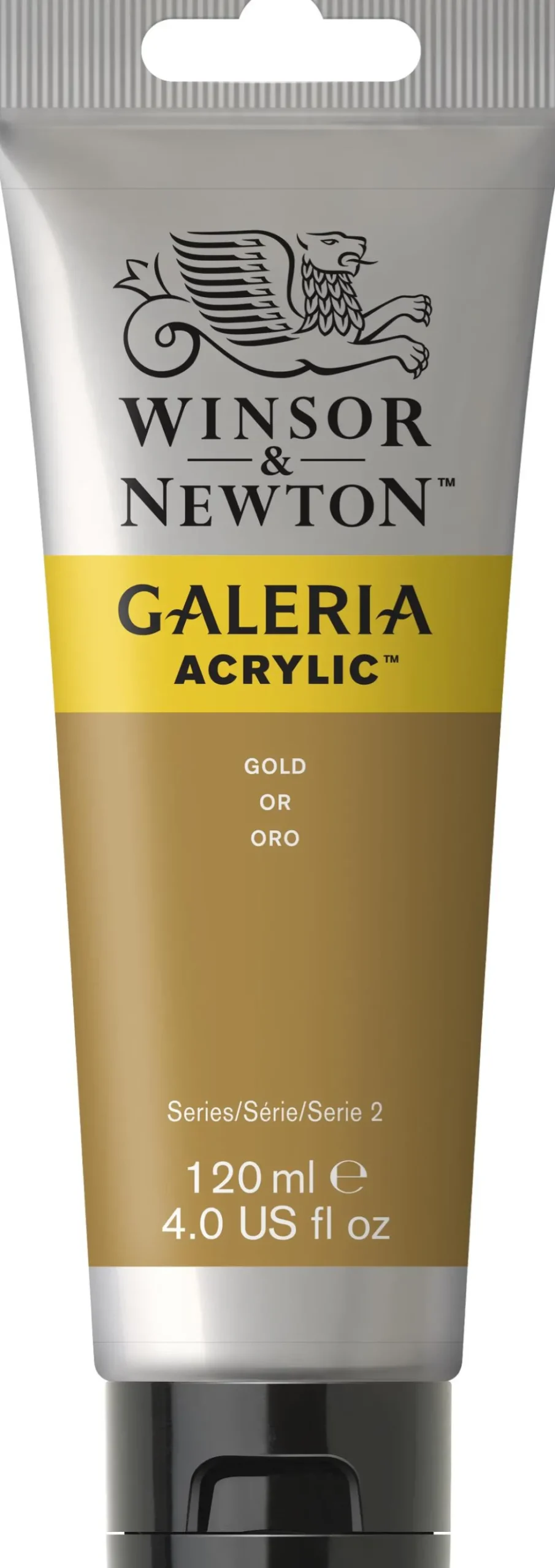 Farba akrylowa Galeria - Winsor & Newton - Gold, 120 ml