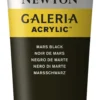 Farba akrylowa Galeria - Winsor & Newton - Mars Black, 120 ml