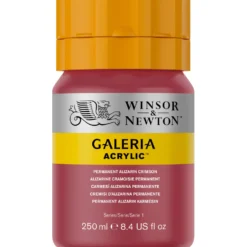 Farba akrylowa Galeria - Winsor & Newton - 466, Permanent Alizarin Crimson, 250 ml