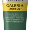 Farba akrylowa Galeria - Winsor & Newton - Permanent Green Deep, 120 ml