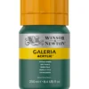 Farba akrylowa Galeria - Winsor & Newton - 522, Phthalo Green, 250 ml
