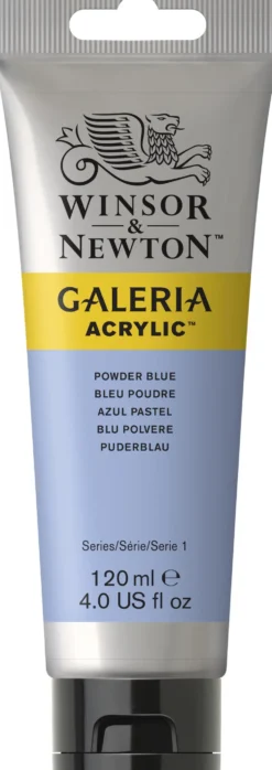 Farba akrylowa Galeria - Winsor & Newton - Powder Blue, 120 ml