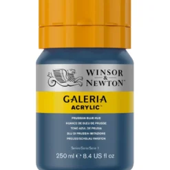 Farba akrylowa Galeria - Winsor & Newton - 541, Prussian Blue Hue, 250 ml
