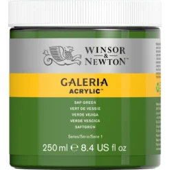 Farba akrylowa Galeria - Winsor & Newton - 599 Sap Green 250 ml
