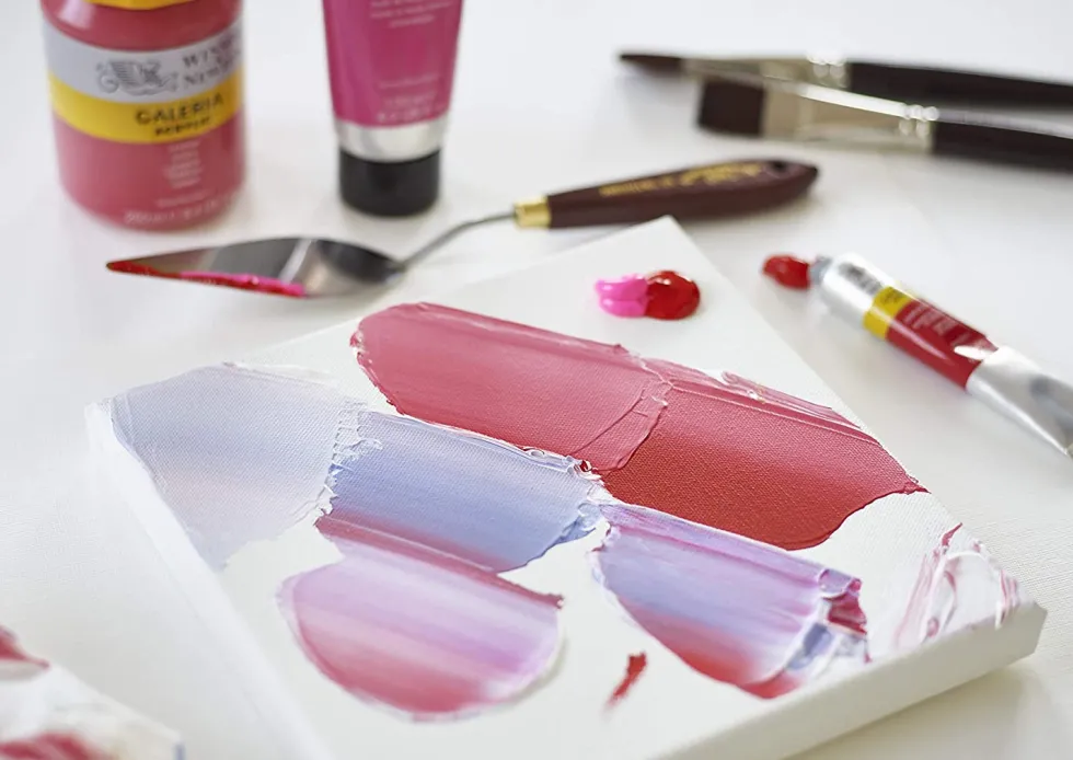 Farba akrylowa Galeria - Winsor & Newton - Titanium White, 500 ml